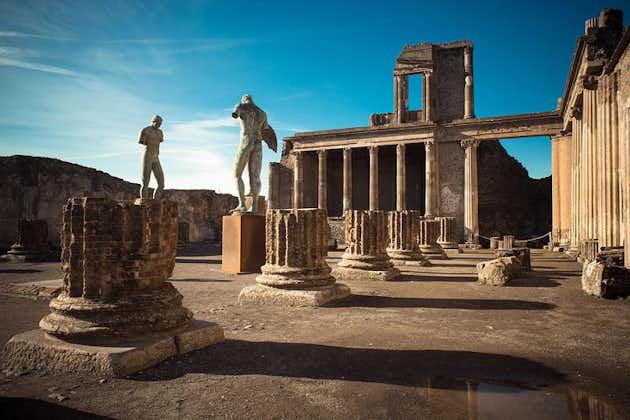 Pompeji och Herculaneum privat dagstur från Rom