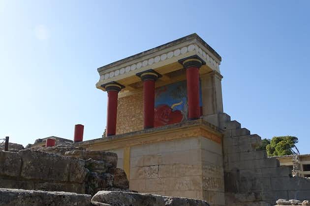 Hopp over køen - Privat tur til Knossos-palasset og Zeus-hulen
