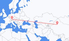 出发地 中国出发地 库尔勒目的地 德国梅明根的航班