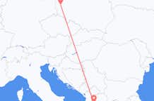 Flights from Zielona Góra to Ohrid