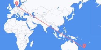 Flights from Norfolk Island to Denmark
