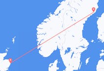 Vuelos desde Umeå a Aberdeen