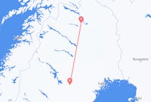 Vluchten van Arvidsjaur naar Kiruna