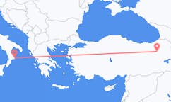 Fly fra Crotone til Erzurum