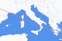 Flights from Bordeaux to Santorini