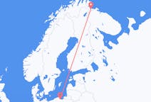 出发地 波兰从格但斯克出发目的地 挪威希尔克内斯的航班