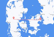 Flüge von Kopenhagen, Dänemark nach Billund, Dänemark
