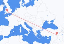 Flights from Mardin, Turkey to Bristol, England
