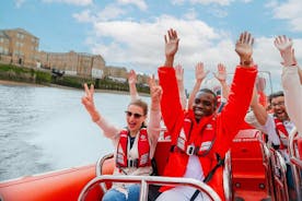 Hochgeschwindigkeits-Bootstour mit Festrumpfschlauchboot auf der Themse in London