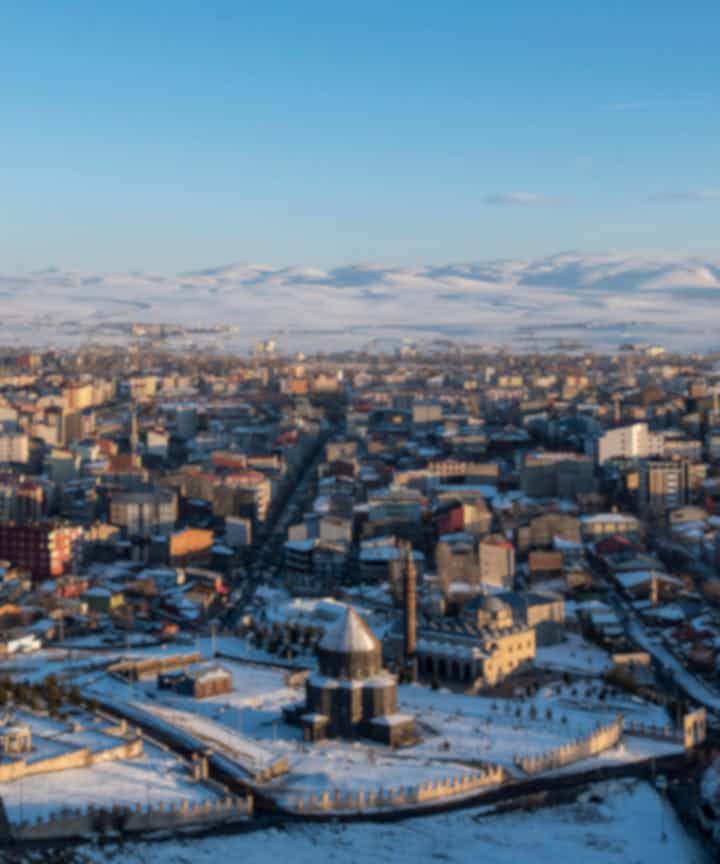 Flights from the city of Reykjavik, Iceland to the city of Kars, Turkey