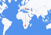 Flyreiser fra Dingleton, Sør-Afrika til Kavala, Hellas