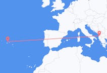 Flights from Graciosa, Portugal to Tirana, Albania