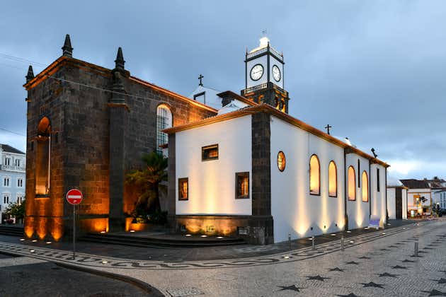 St. Sebastian church (Igreja Matriz de São Sebastião) in Ponta Delgada in São Miguel, Azores, Portugal.