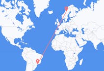 Flights from São Paulo, Brazil to Hemavan, Sweden