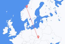 Flights from Trondheim to Poprad