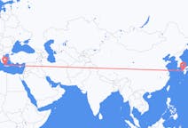 Flyreiser fra Nagasaki, Japan til Khania, Hellas