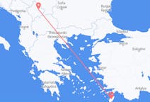 Flyreiser fra Priština, til Rhodes