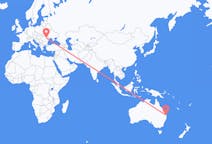 Flyrejser fra Brisbane til Bacau