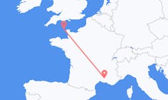 Flights from Alderney, Guernsey to Avignon, France