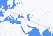 Flights from Bagan, Myanmar (Burma) to Leeds, England