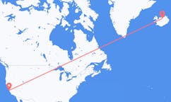 Flights from Monterey, the United States to Akureyri, Iceland