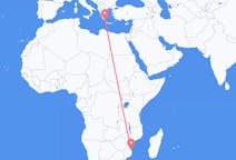 Flyreiser fra Vilankulo, Mosambik til Kythera, Hellas