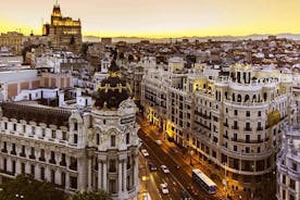 Privat tur til Madrid og Las Rozas Village med hotellhenting og avreise