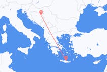 Flights from Heraklion, Greece to Tuzla, Bosnia & Herzegovina