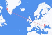 Flights from Nuuk to Constanta