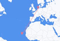 Flights from Praia, Cape Verde to Groningen, the Netherlands