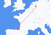 Flyg från Santander, Spanien till Dortmund, Tyskland