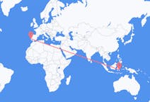 Flights from Kendari, Indonesia to Lisbon, Portugal