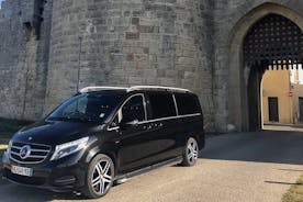 Transfer im Luxus-Mercedes-Minibus Nimes für 7 Passagiere