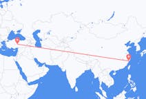 Flyrejser fra Wenzhou, Kina til Kayseri, Tyrkiet