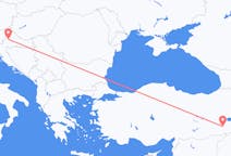 Vols de Siirt pour Zagreb