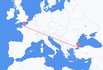 Flyreiser fra Caen, Frankrike til Istanbul, Tyrkia