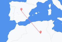 Flyrejser fra Ouargla, Algeriet til Madrid, Spanien
