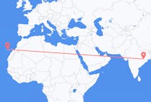 Flights from Jhārsuguda, India to Tenerife, Spain