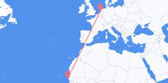 Flyrejser fra Senegal til Holland