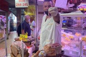 Actividad gastronómica y compras en el mercado del Vaticano