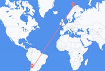 Flights from San Juan, Argentina to Tromsø, Norway