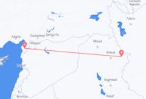 Рейсы из города Сулеймания в город провинция Хатай
