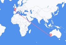 Flyreiser fra Albany, Australia til Bilbao, Spania