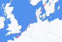 Flights from Deauville, France to Gothenburg, Sweden