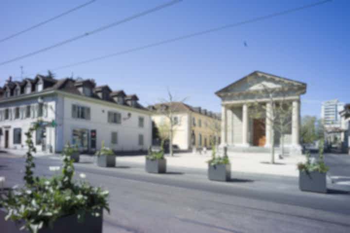 Gästhus i Carouge i Schweiz
