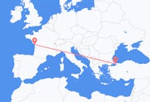 Flyrejser fra La Rochelle til Istanbul