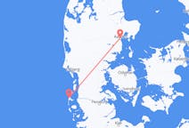 Loty z miasta Aarhus do miasta Westerland