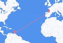 Flights from Porlamar, Venezuela to Bilbao, Spain