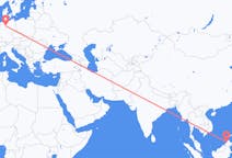 Flyrejser fra Kota Kinabalu, Malaysia til Hannover, Tyskland