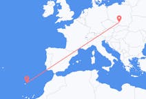 Flights from Katowice, Poland to Vila Baleira, Portugal